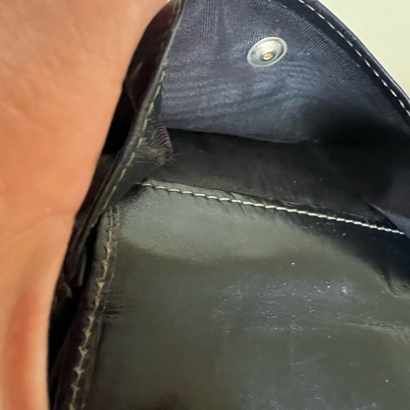 FENDI Block Checkered Trifold Wallet - Picture 7 of 13